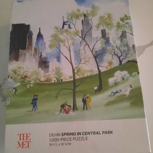 "Spring in Central Park" 1,000 piece puzzle